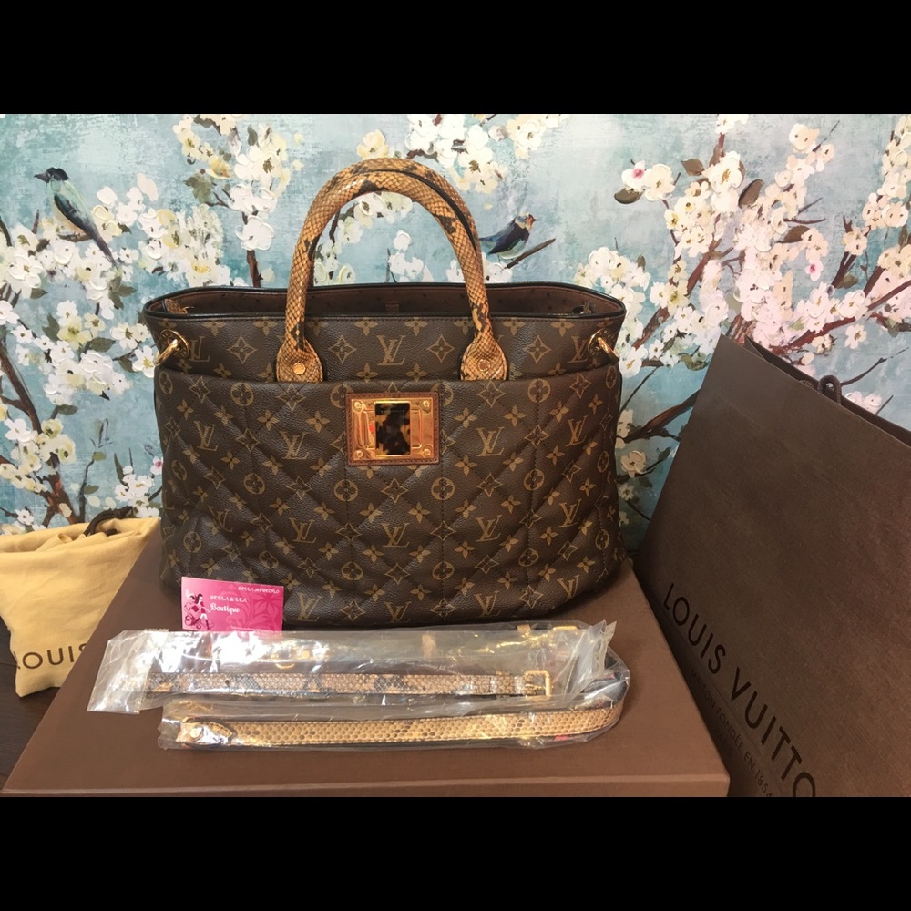 🌷SOLD🌷Quilted monogram canvas Etoile Exotic Gm