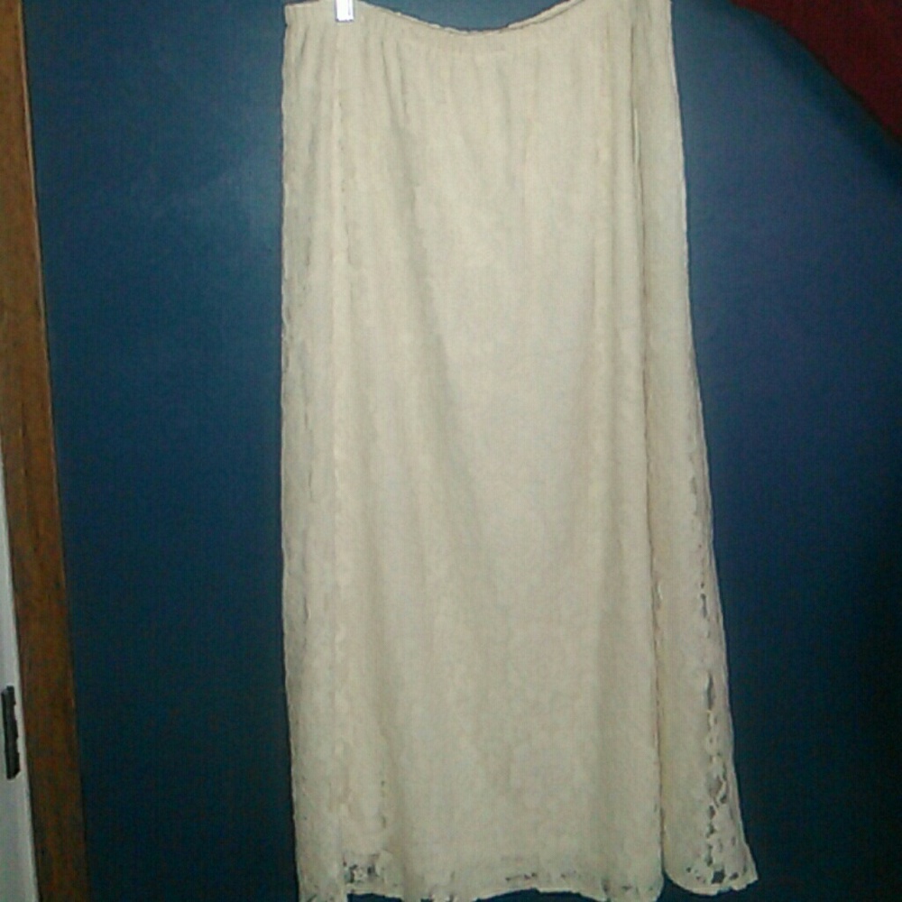 Lace Maxi Skirt