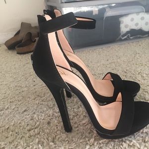 Black heels