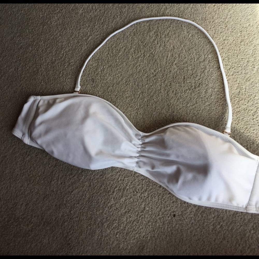 White Bikini Top