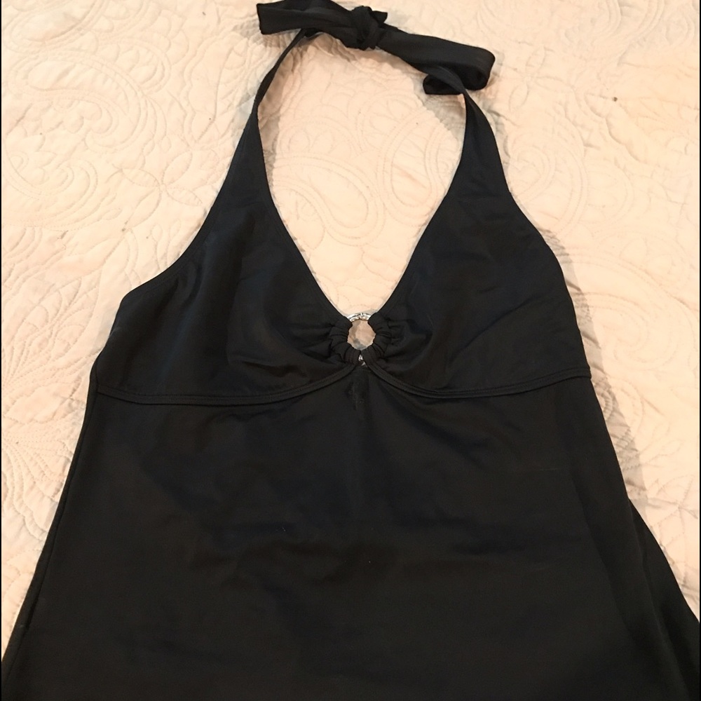 Size 18 black Islander tankini top