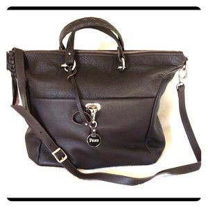 Huge Italian leather purse
