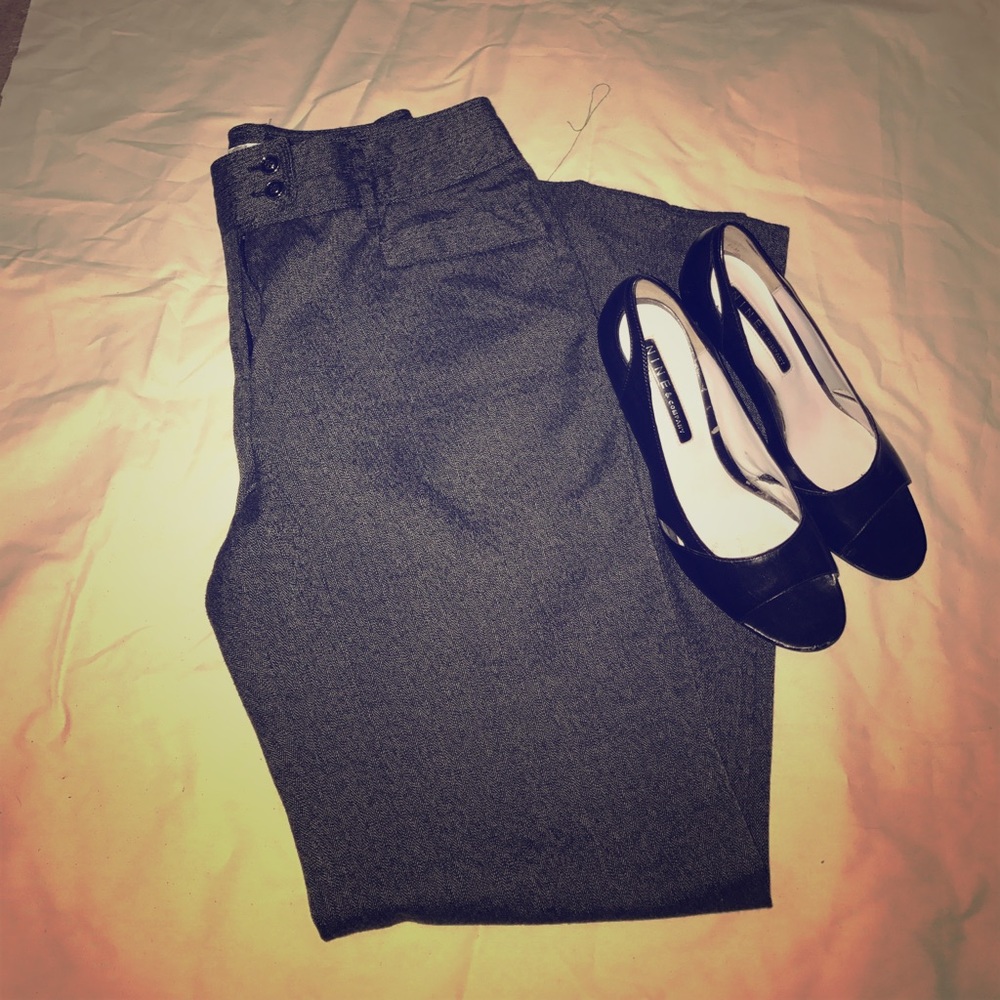 Dress barn Herringbone slacks