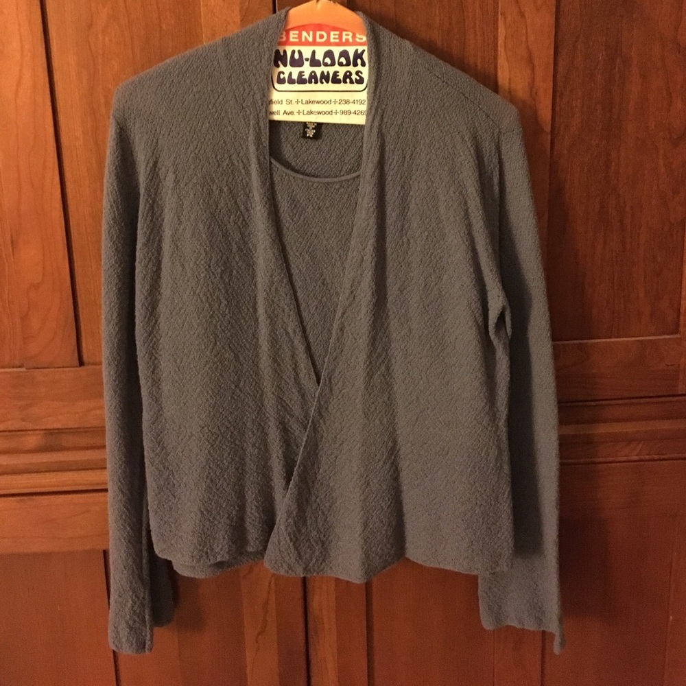 Eileen Fisher PS tank and sweater