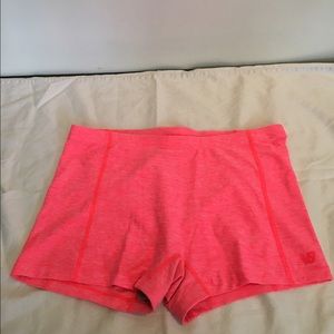 Women's Pink New Balance Spandex Shorts