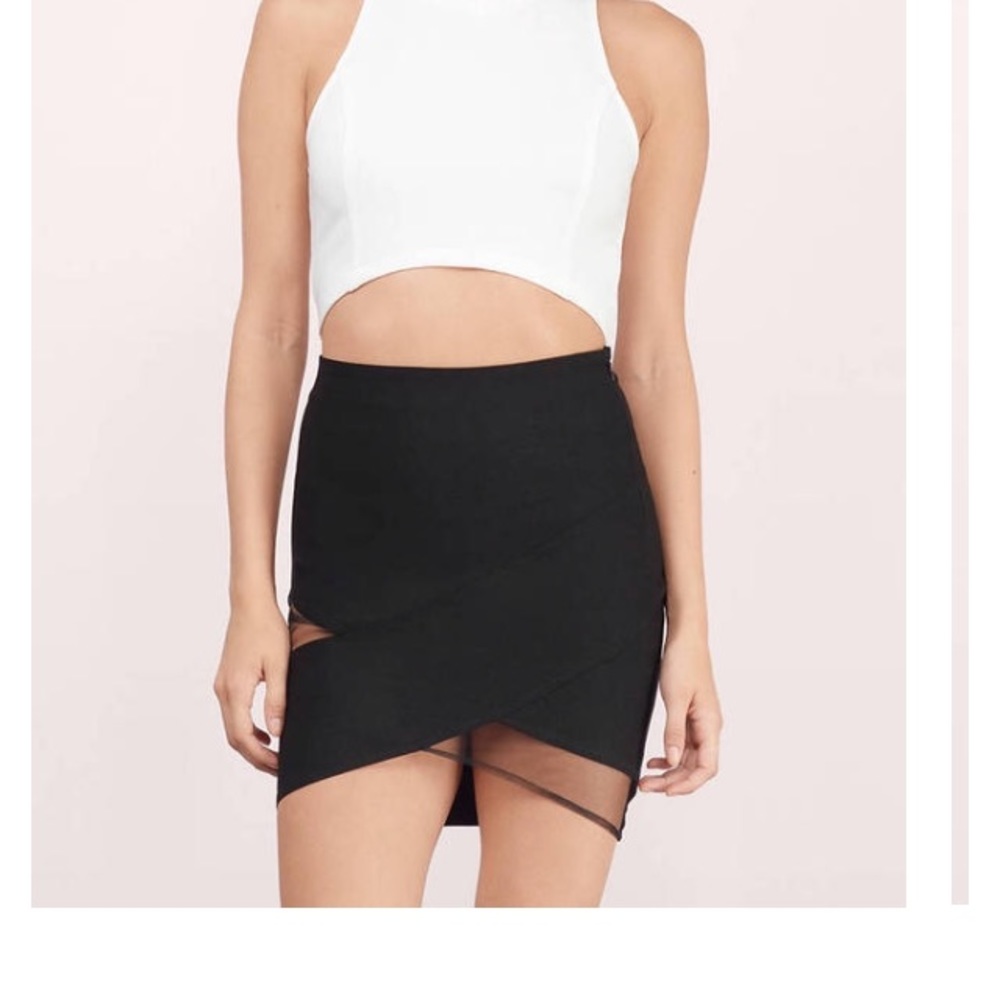 Tobi Mesh Skirt