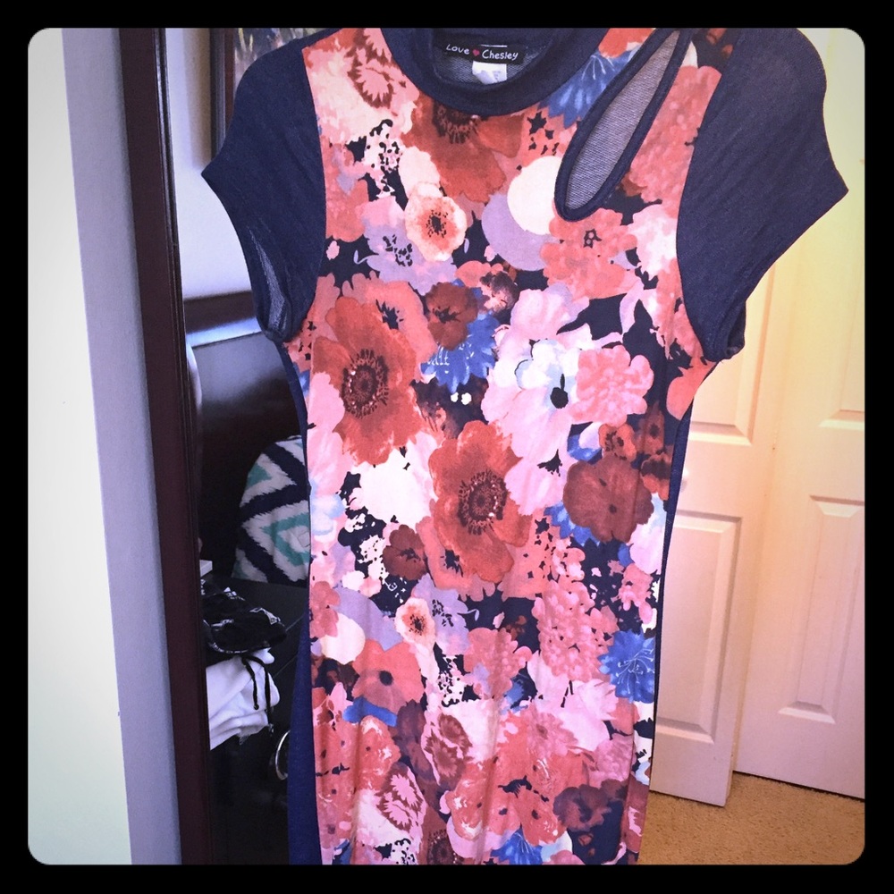 Long velvet dress