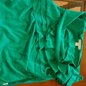 Green blouse