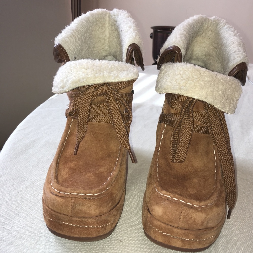 Rocketdog suede mini booties, size 8 1/2