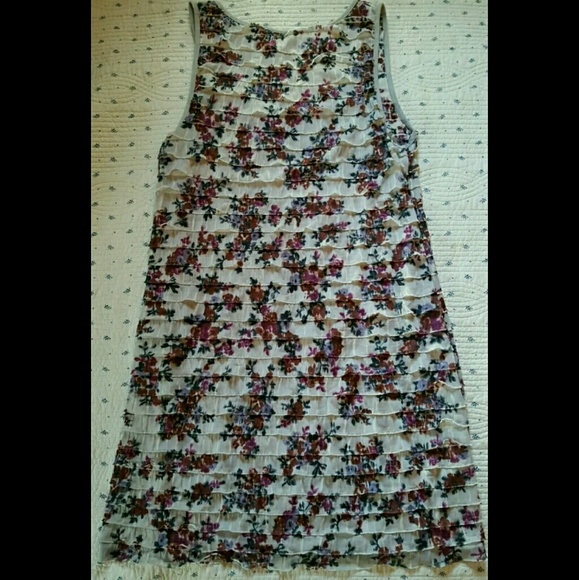 💣SOLD💥🌈 Free People Flippy ruffled Floral Dress - Picture 4 of 8