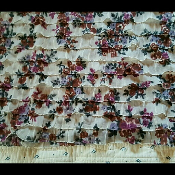 💣SOLD💥🌈 Free People Flippy ruffled Floral Dress - Picture 5 of 8