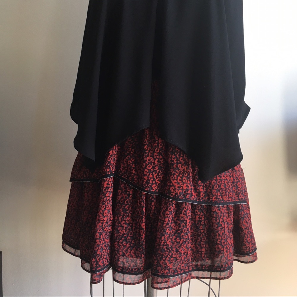 "See u Soon" Black and Red flowers