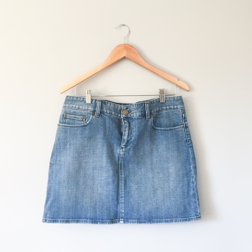 •1 day left• J. Crew denim skirt