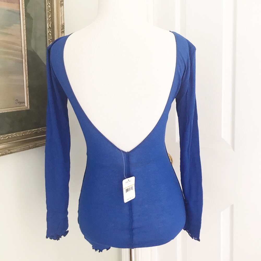 Free People Long Sleeve Eyes Wide Open Top - Picture 2 of 4