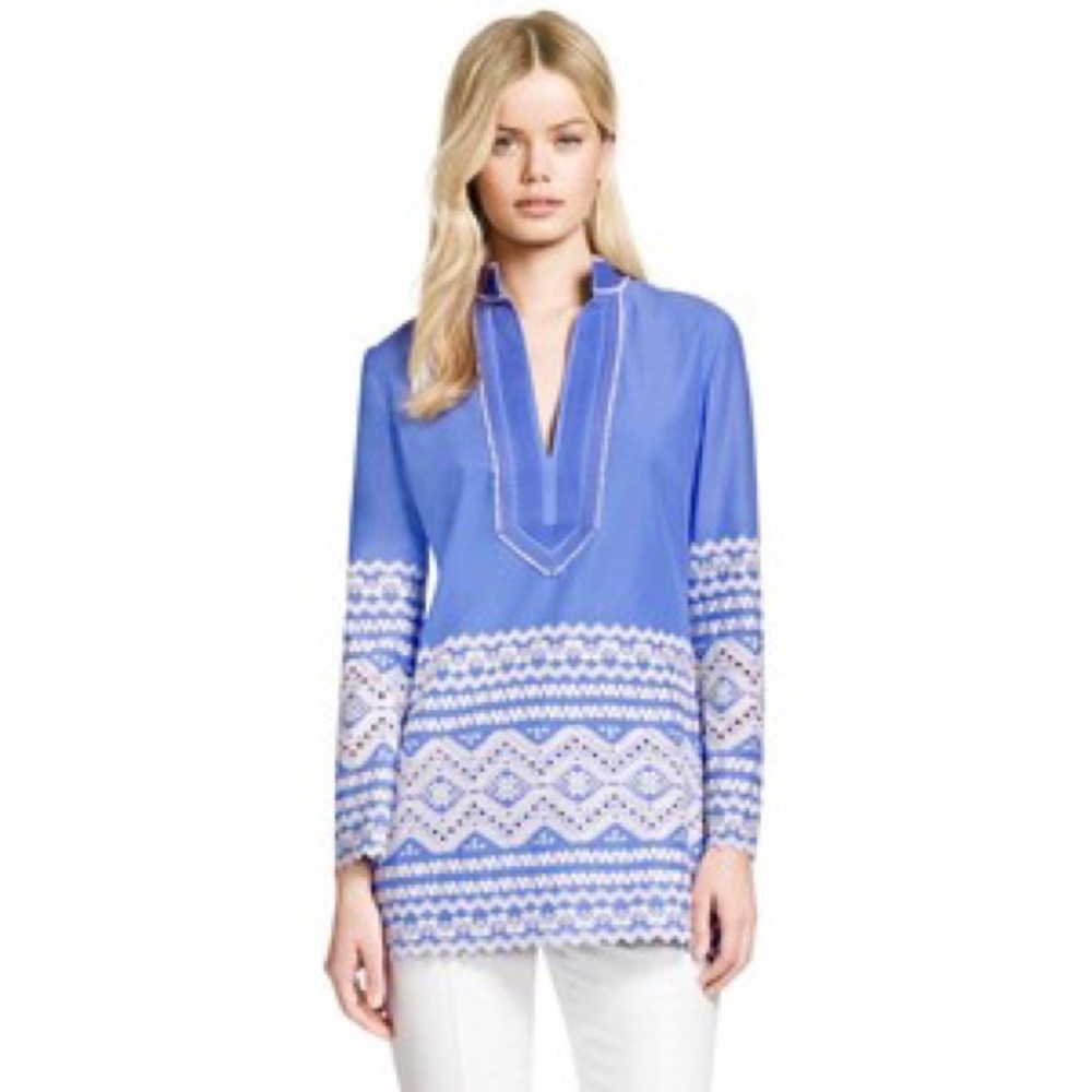 SOLD Tory Burch NWT Zita Eyelet Tunic