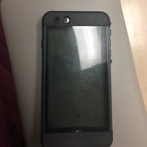 Black iPhone 6s Plus nudd case