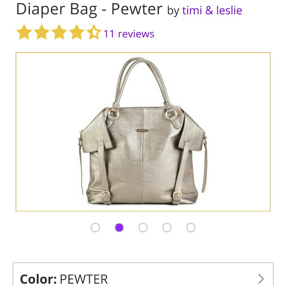 Timi & Leslie Diaper Bag/laptop bag