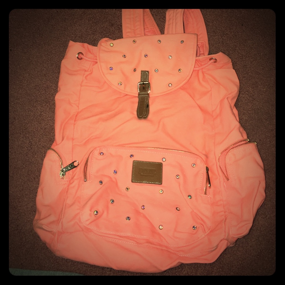 Orange VS Pink Backpack