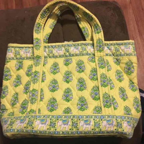 Vera Bradley "Citrus" Toggle Tote - Picture 3 of 4