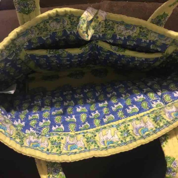 Vera Bradley "Citrus" Toggle Tote - Picture 4 of 4