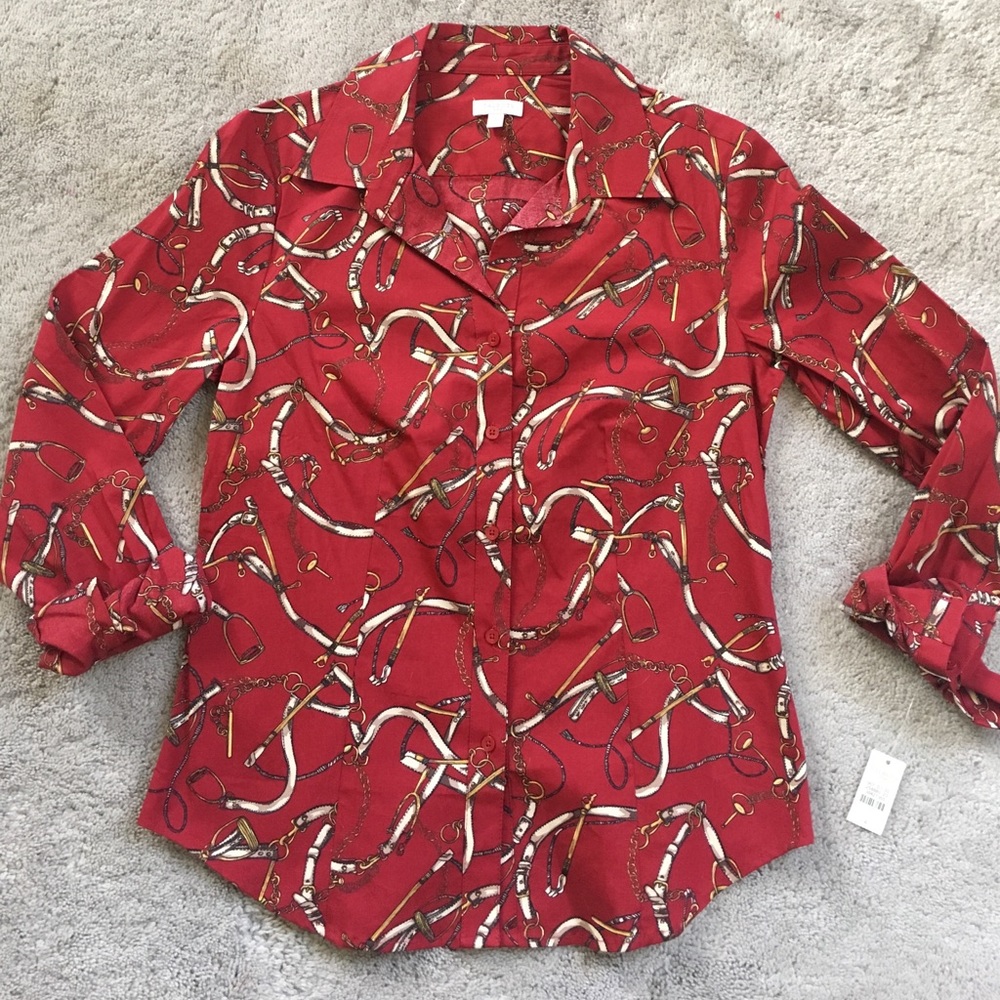 Equestrian Button Down Oxford