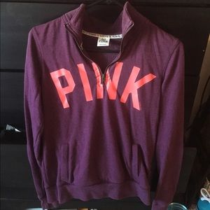 Victoria's Secret Pink Quarter Zip x-small