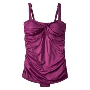 Purple One Piece Swimwear