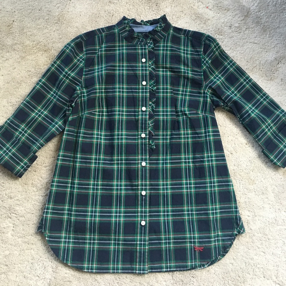 Plaid Button Down
