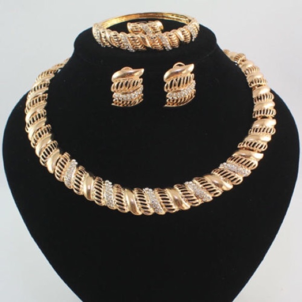 18 karat gold plated