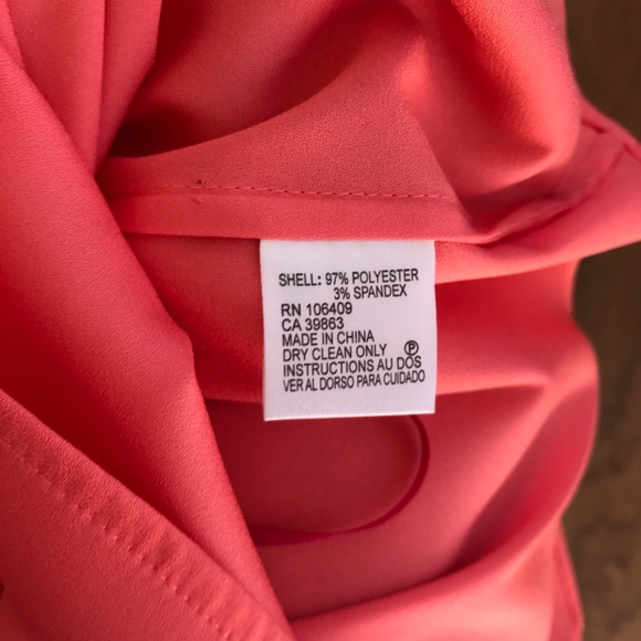 Catherine Malandrino Salmon Top - Picture 4 of 7