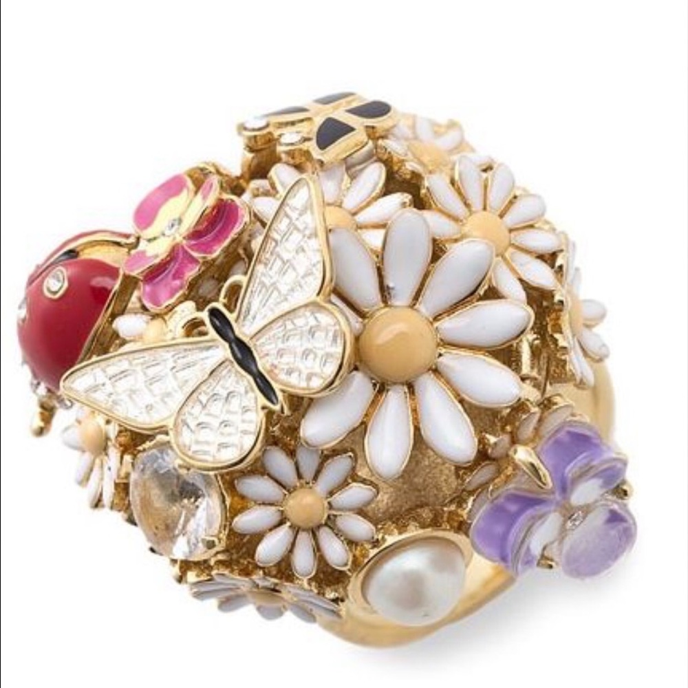 Authentic Juicy couture garden party ring