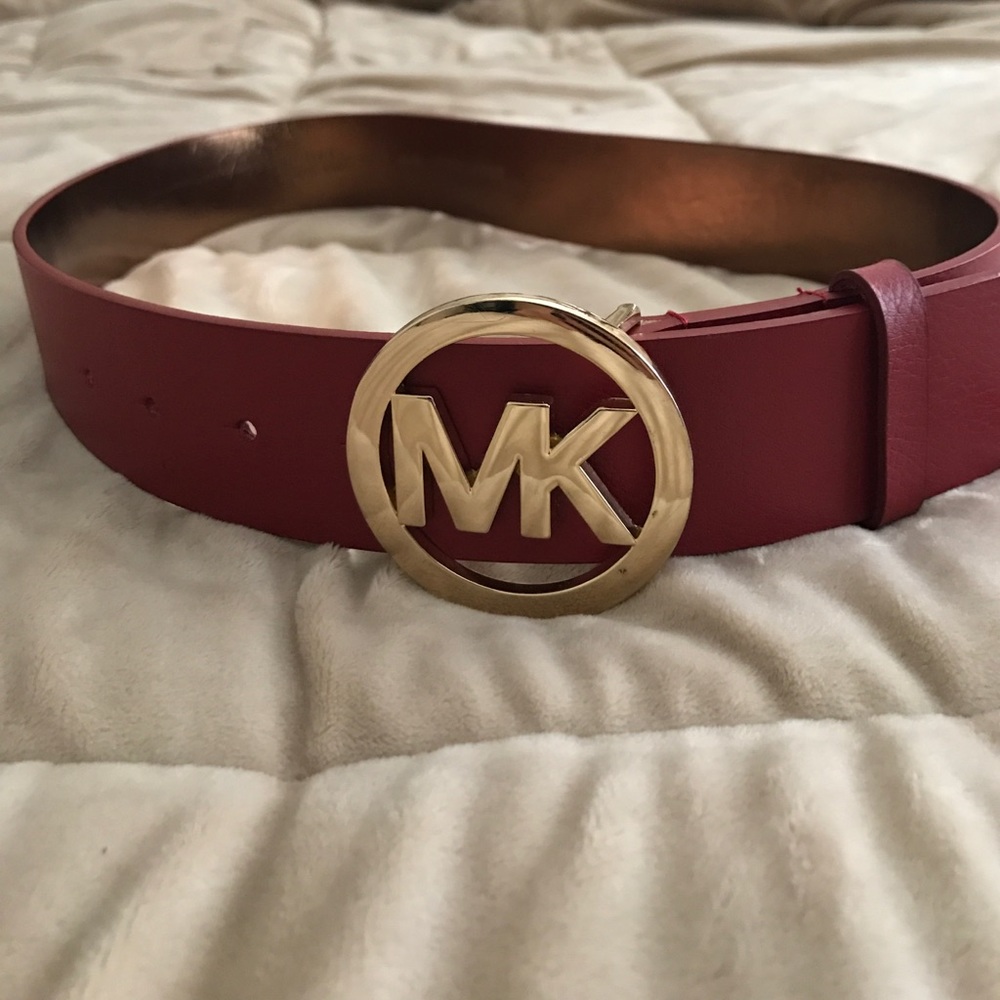 Michael Kors Leather Belt