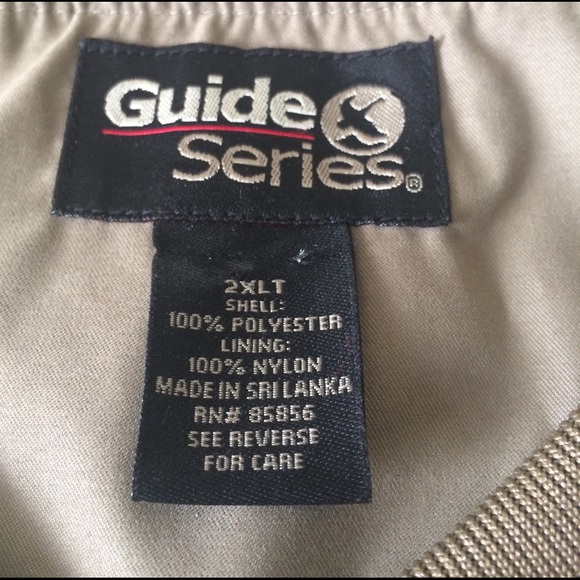 Guide series weatherproof pull over shell sz 2X LT - Picture 3 of 6