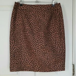 NWT Ann Taylor Loft printed skirt