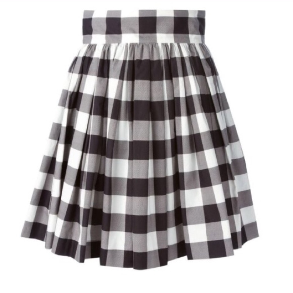Dolce & Gabbana Checkered Skirt