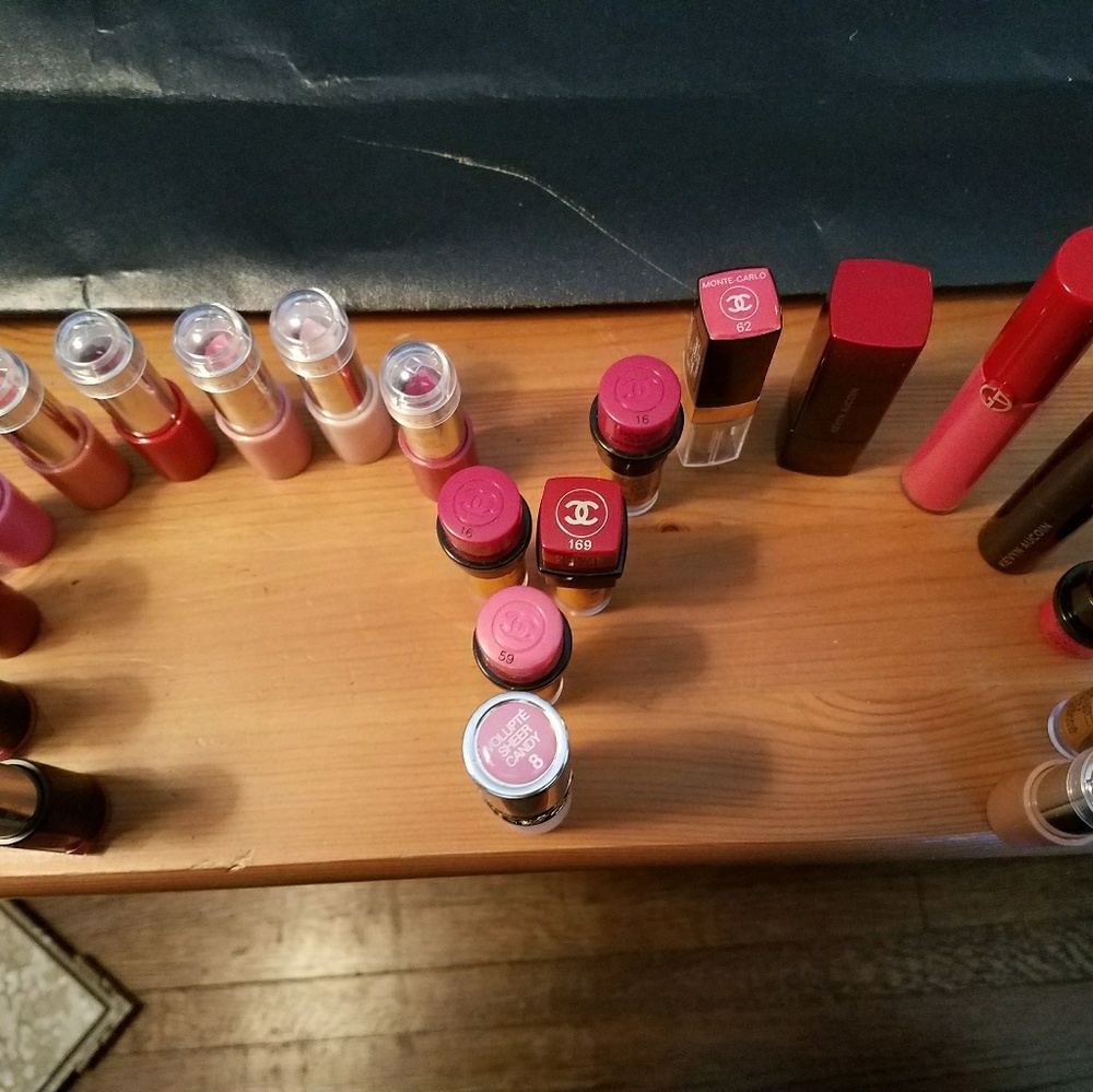 Designer Lipsticks by Chanel, YSL, Givenchy, etc.