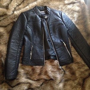 Vegan Leather Jacket