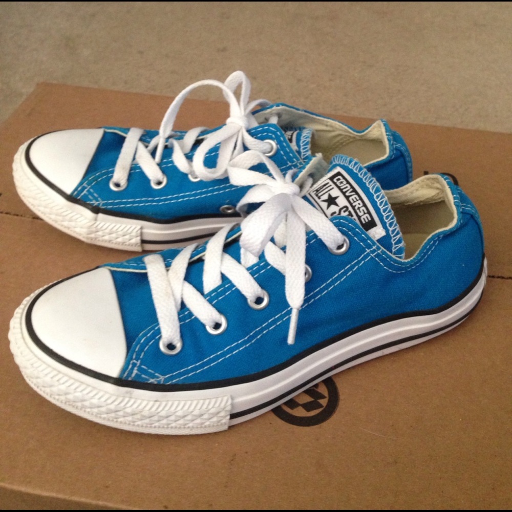 Blue converse size 2