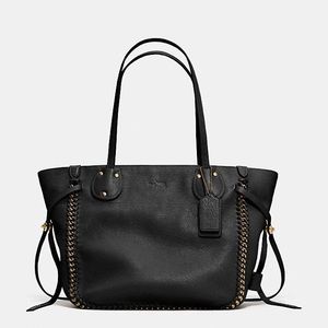 Coach Whiplash Leather Tatum Tote