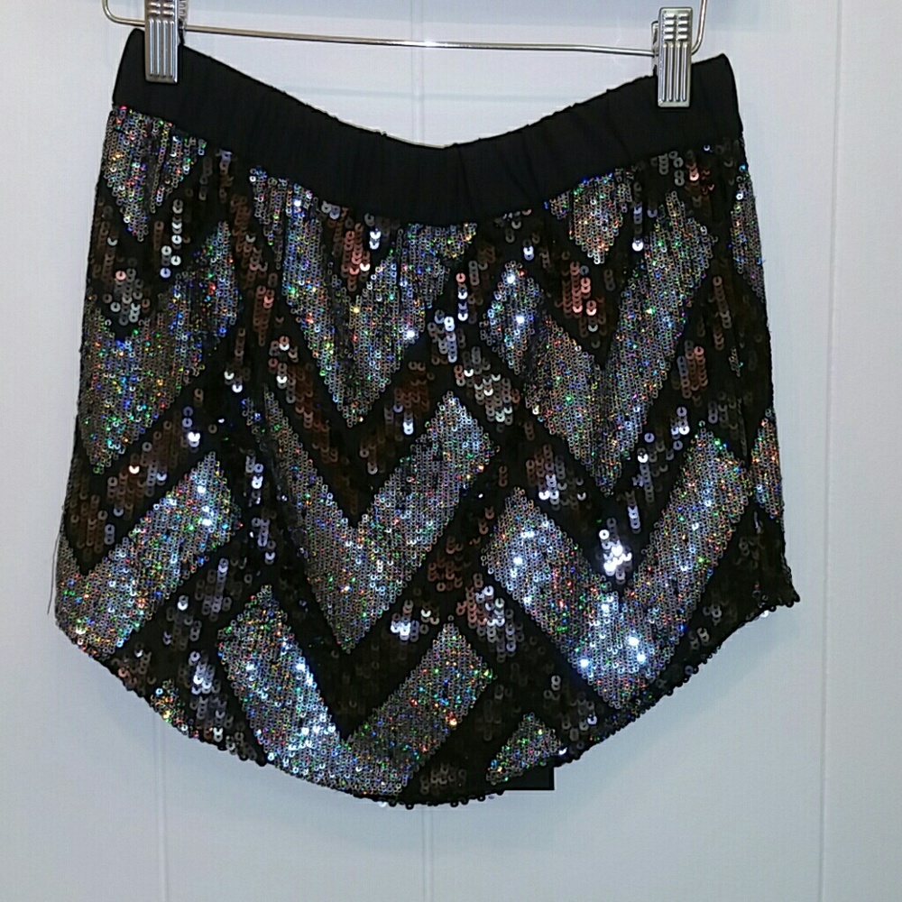 Sequin skirt