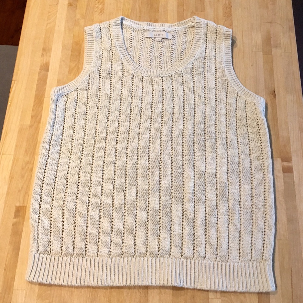 Sleeveless Ann Taylor Loft Sweater