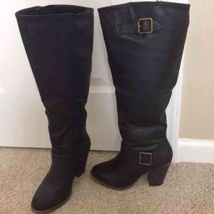 Tall Black Boots