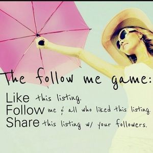 FOLLOW GAME! Gain followers!!!