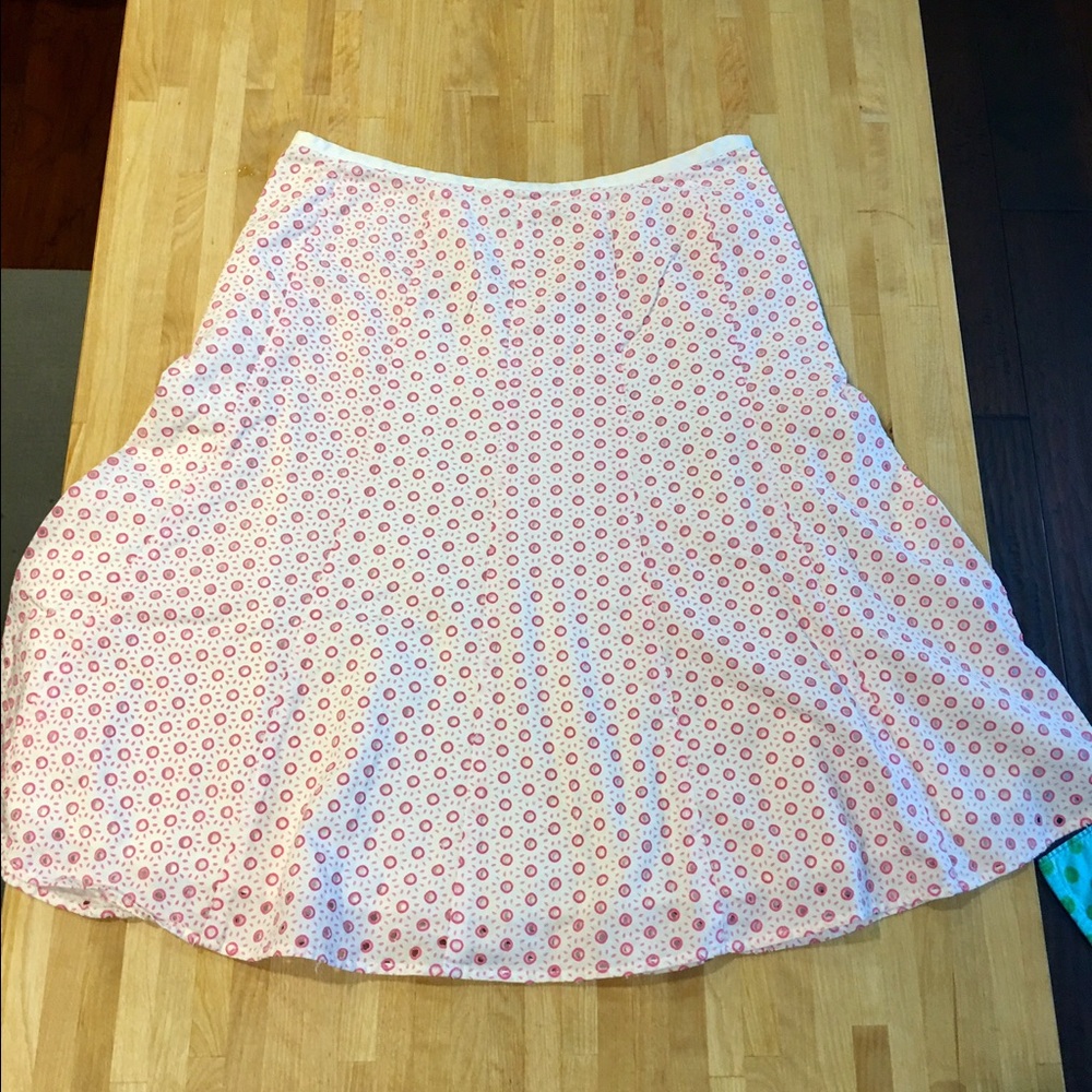 Circle Patterned Sigrid Olsen Skirt