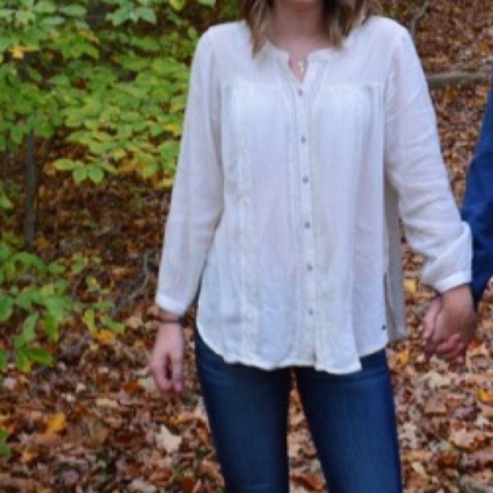 AEO Peasant Blouse