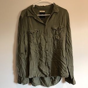 Army button down