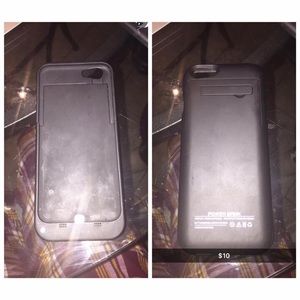 iphone 6 chargeable phone case