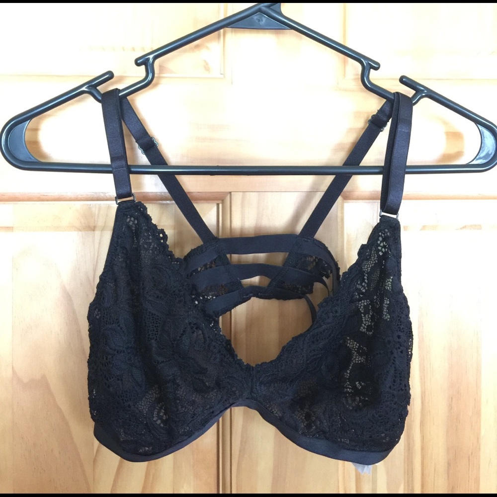 Black lace Forever 21 Bralette
