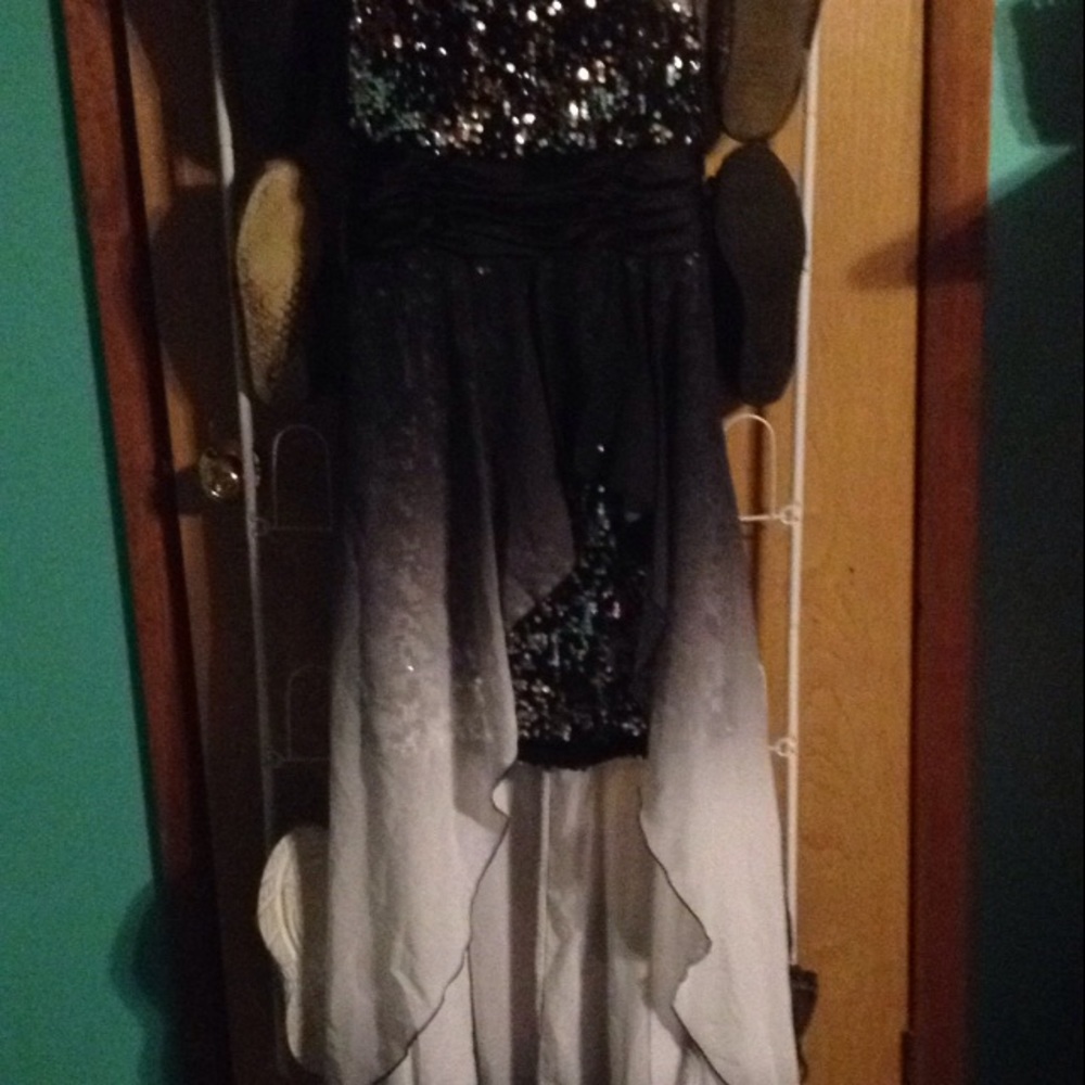 Size 13 formal hi-low dress