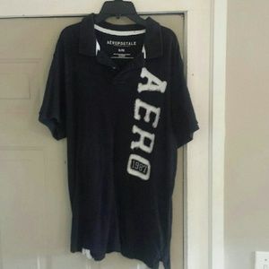 ?eropostal dress shirt large